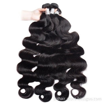 Manufacturers Direct Selling Body Virgin Hair Body Wave Bundle Human Hair Extension